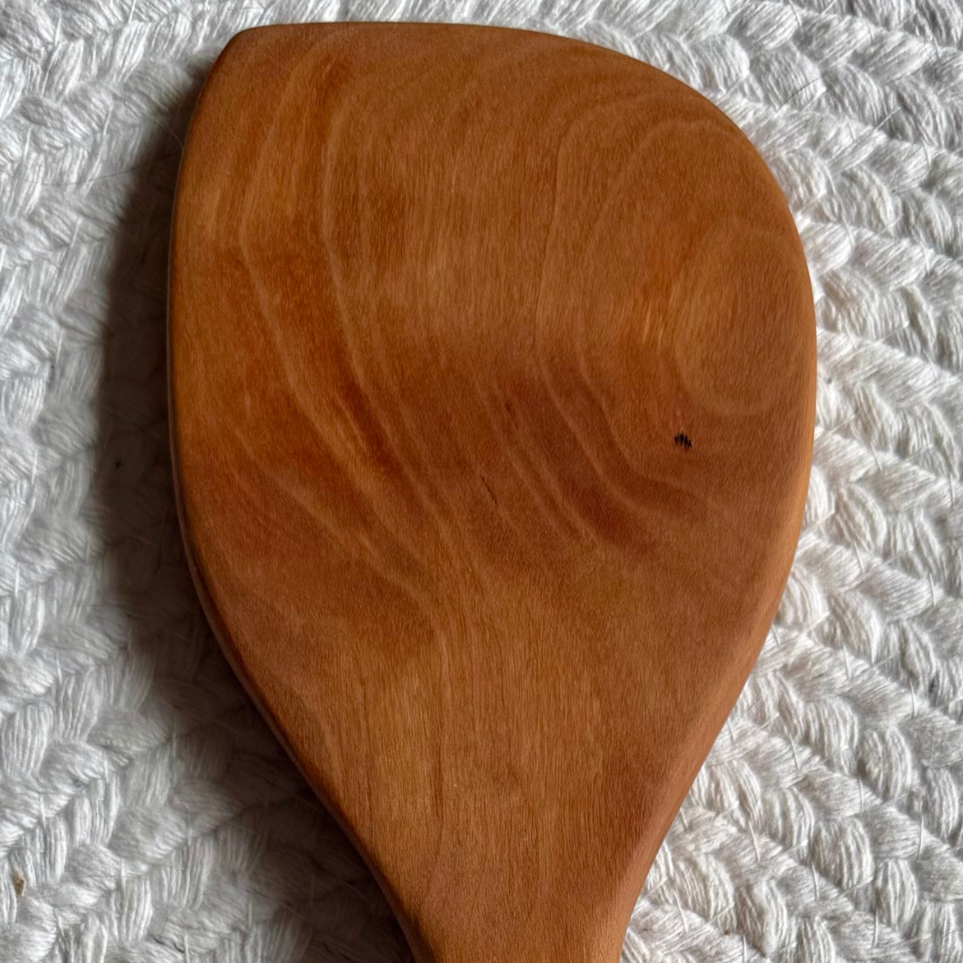 Flat Angled Spatula - Cherry