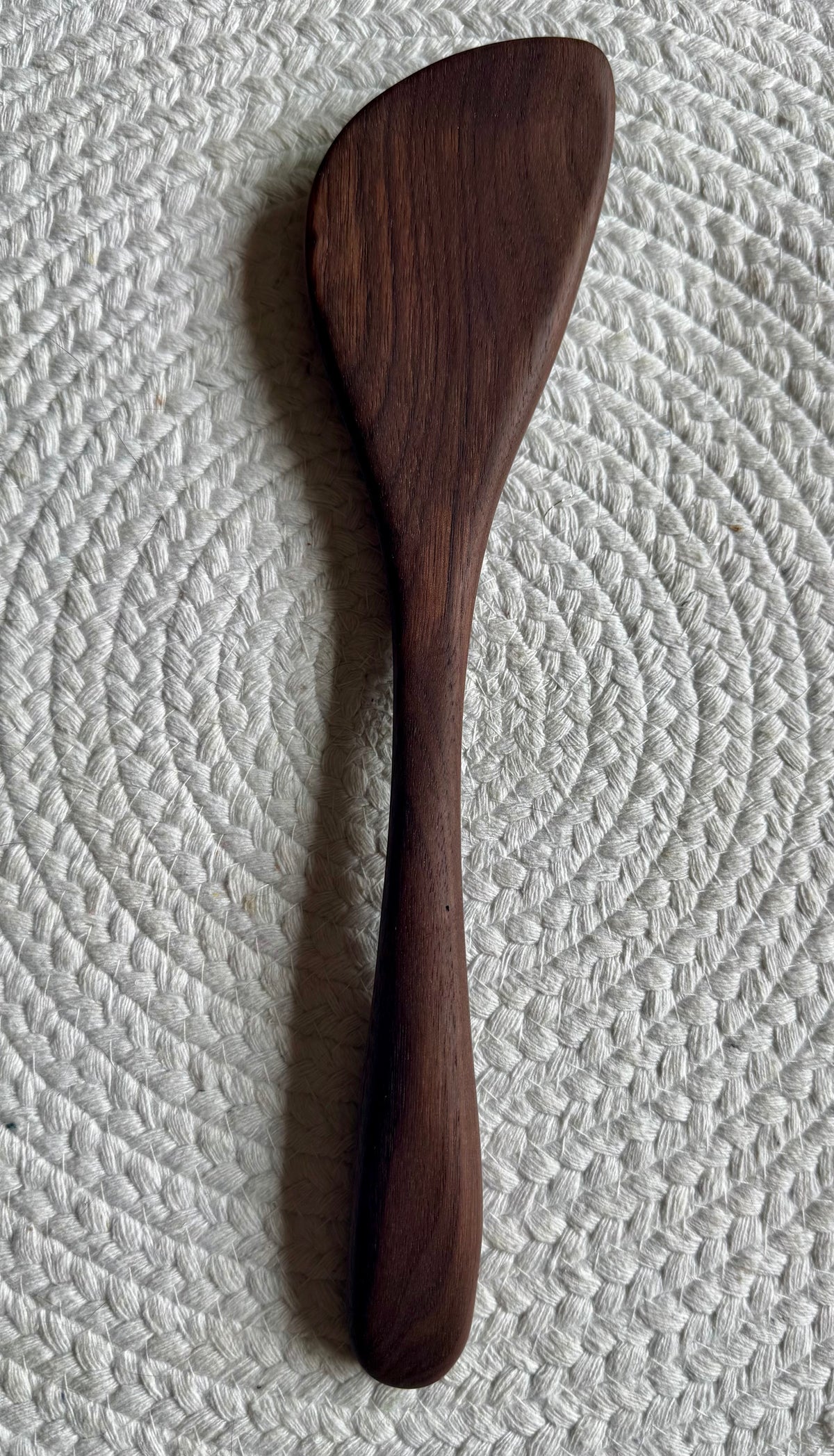 Angled Spatula - Black Walnut