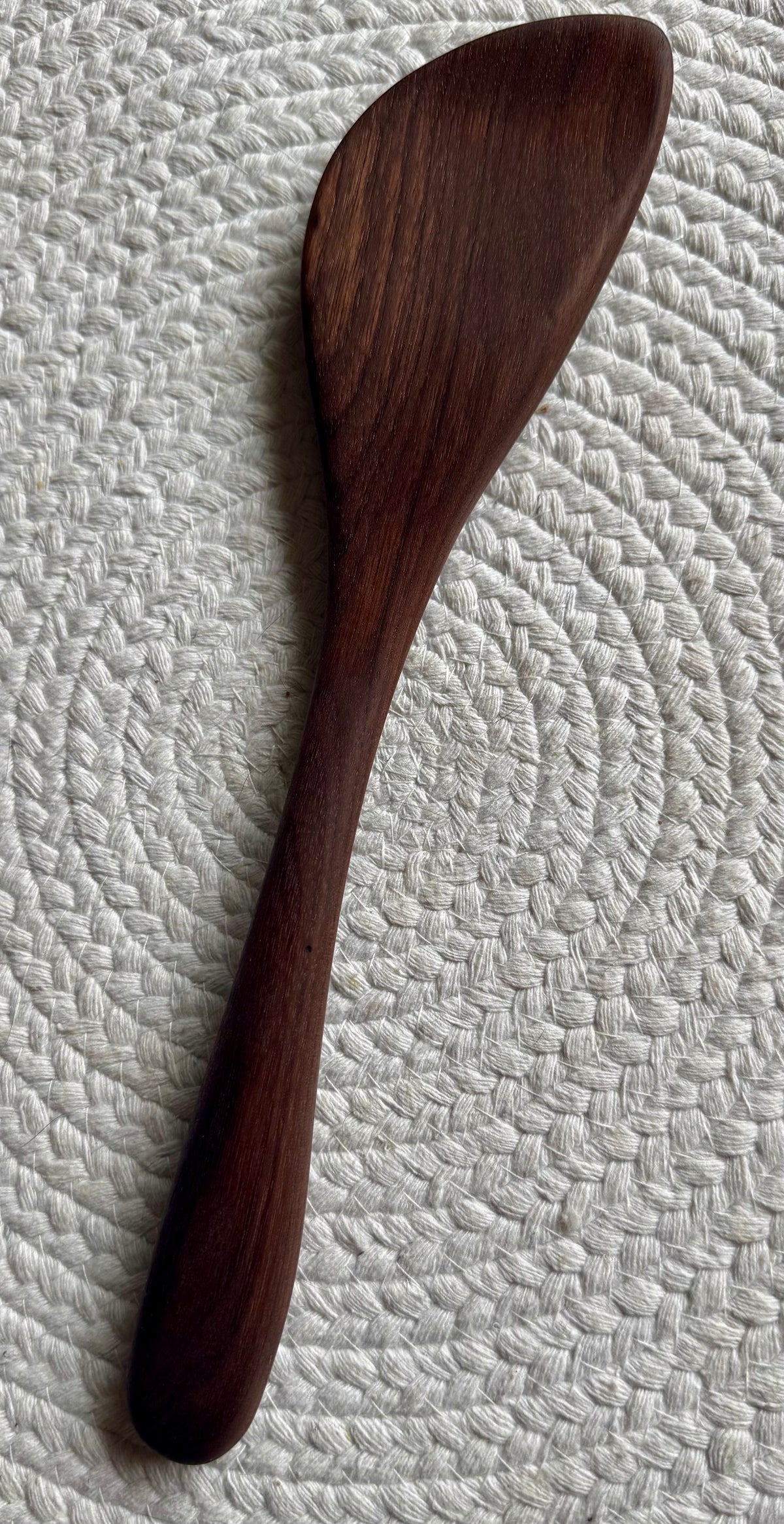 Angled Spatula - Black Walnut