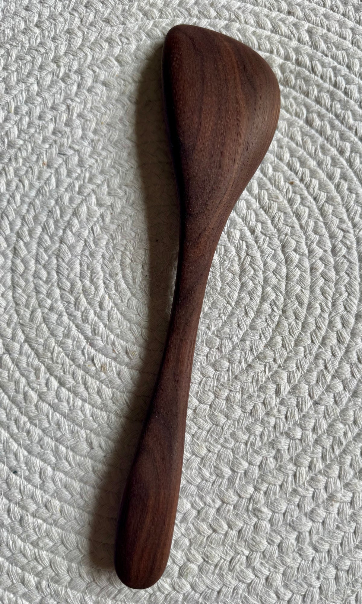 Angled Spatula - Black Walnut