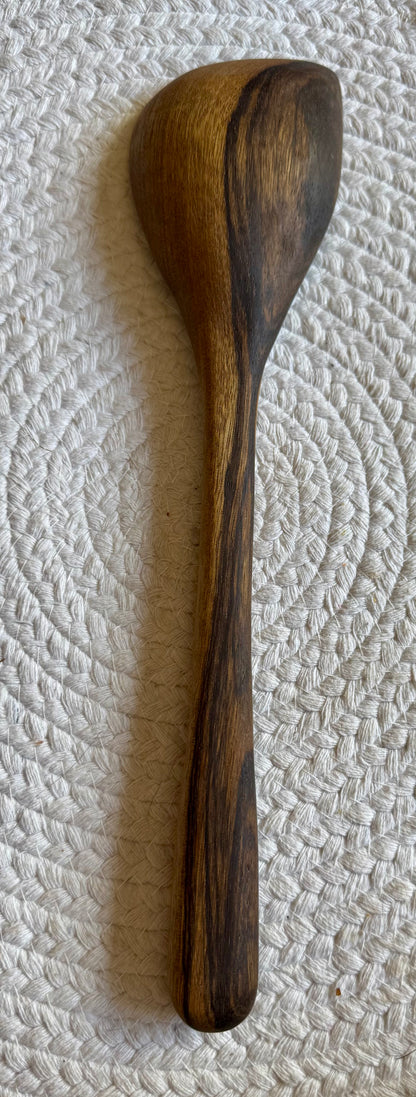 Angled Spoon - Black Limba