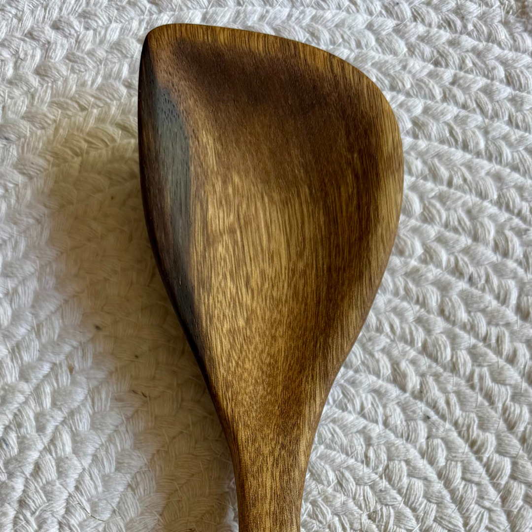 Angled Spoon - Black Limba